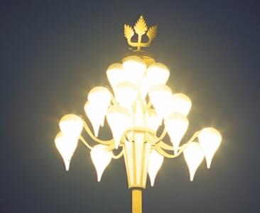 Led中華燈安裝凸顯富麗堂皇、高大上的景觀(guān)效果