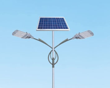 農村led太陽(yáng)能路燈電池板發(fā)電量受傾斜角的影響