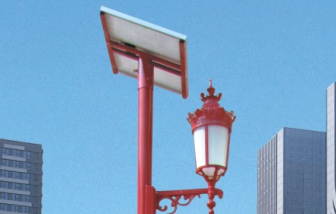 華可解析Led太陽(yáng)能庭院燈由哪些主要部件組成？
