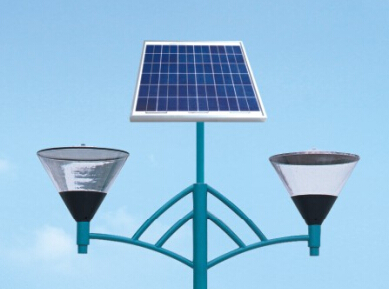 太陽(yáng)能庭院燈電池的儲存電能的能力。