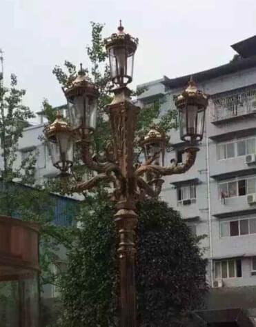 【led庭院燈案例】廣東省揭陽(yáng)市小區景觀(guān)亮化工程